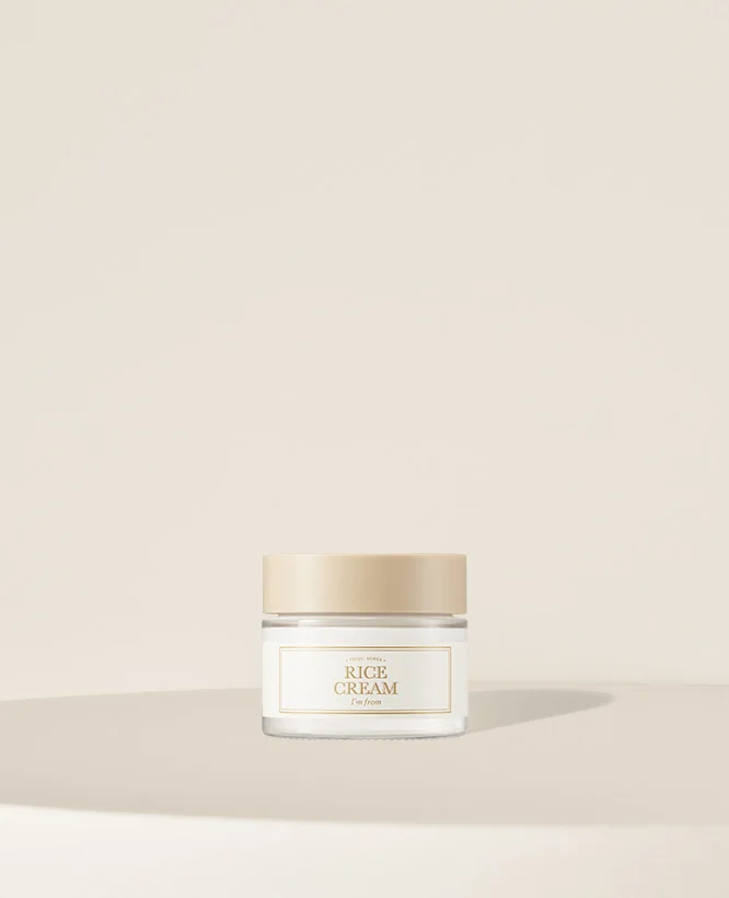 d9c840598b2e9d55e1b8193f30ce4dec I’M FROM Rice Cream – Crème Hydratante Éclaircissante au Riz | Soin Visage Skincare Coréen – Image 1