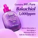 EQQUALBERRY Deep Cera Bakuchiol Plumping Serum 30 ml – Sérum Bakuchiol Repulpant, Anti-Âge & Hydratant – Image 5